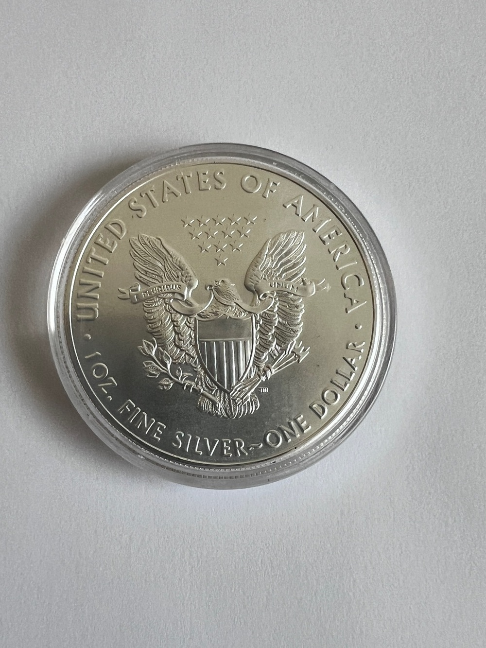 WALKING LIBERTY 2020 American Fine Silver Dollar-In Capsule. Uncirculated - Picture 6 of 7